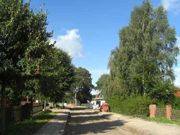 Bauarbeiten in Helpt Sommer 2011