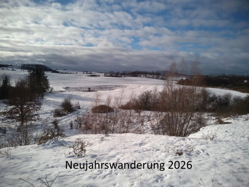 Neujahrswanderung in die Helpter Berge